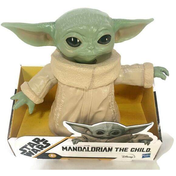 Disney Star Wars The Mandalorian The Child Posable Baby Yoda Grogu 6.5 Inch - Picture 7 of 7